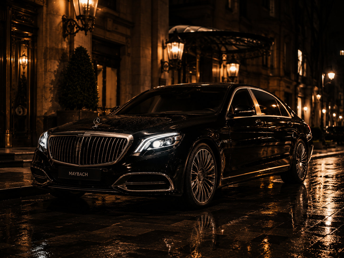 Mercedes-Maybach W222 с водителем для ПМЭФ-2026
